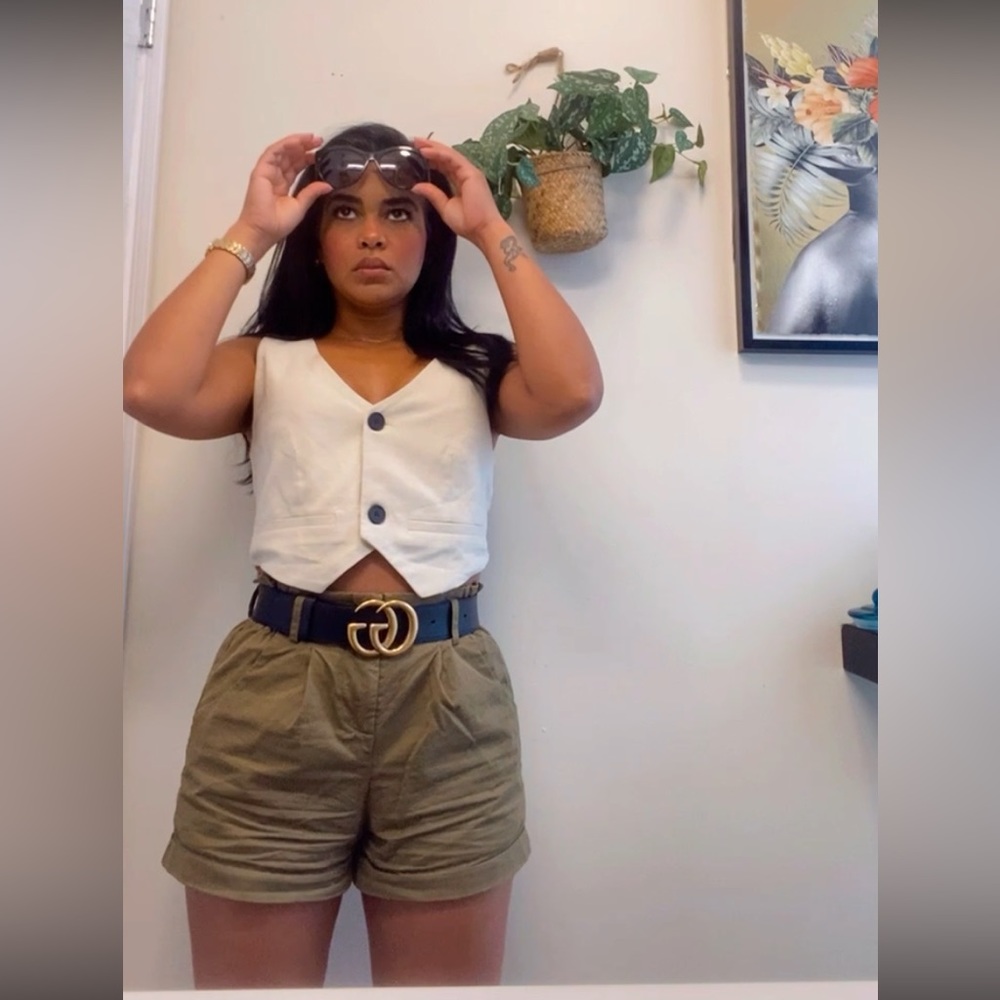 Beige Vest
